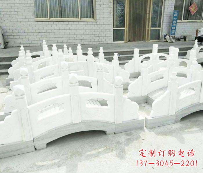 龙岩专业定制大理石拱桥雕塑
