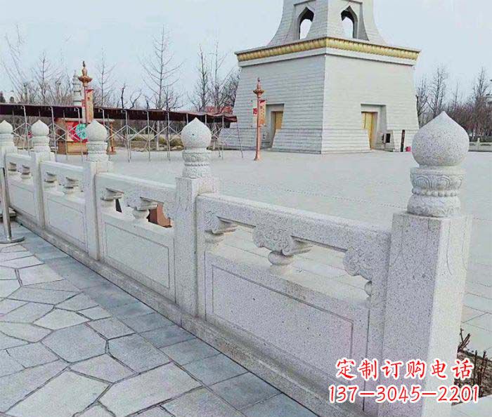 龙岩精美大理石栏板石雕