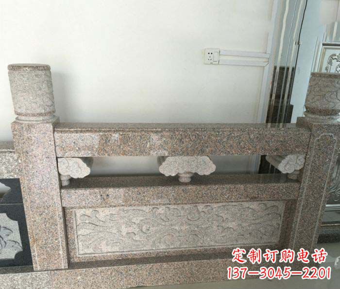 龙岩精美大理石栏板雕塑