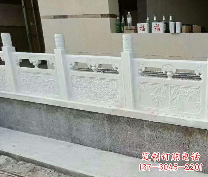 龙岩艺术大理石栏板石雕