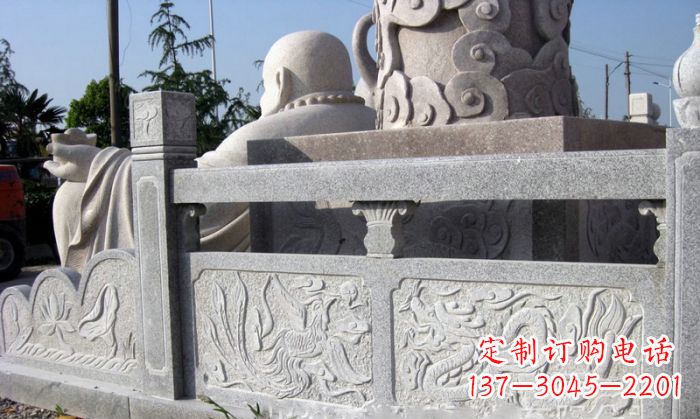 龙岩公园景观大理石栏板石雕