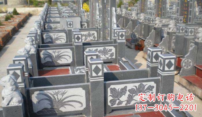 龙岩公园景观仿古石栏板 (2)