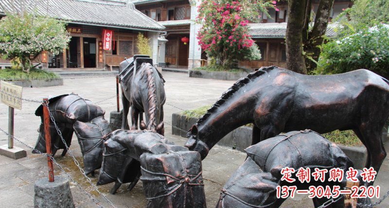 龙岩中领雕塑定制的铜动物雕塑