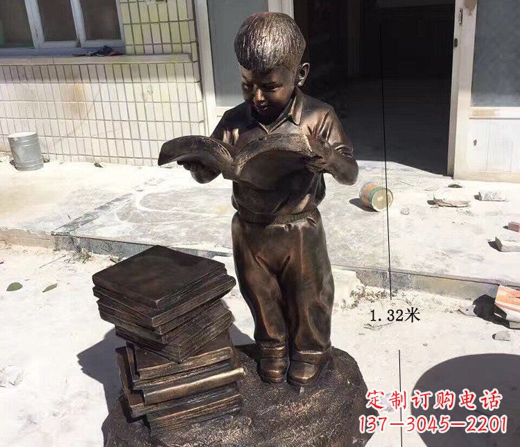 龙岩杰出的小孩铜雕