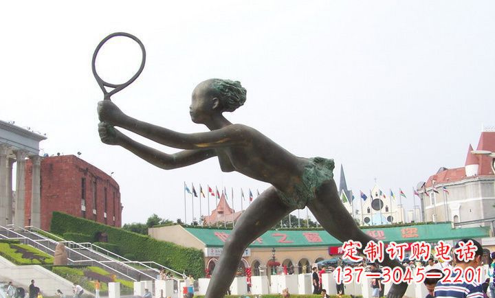 龙岩精致羽毛球铜雕