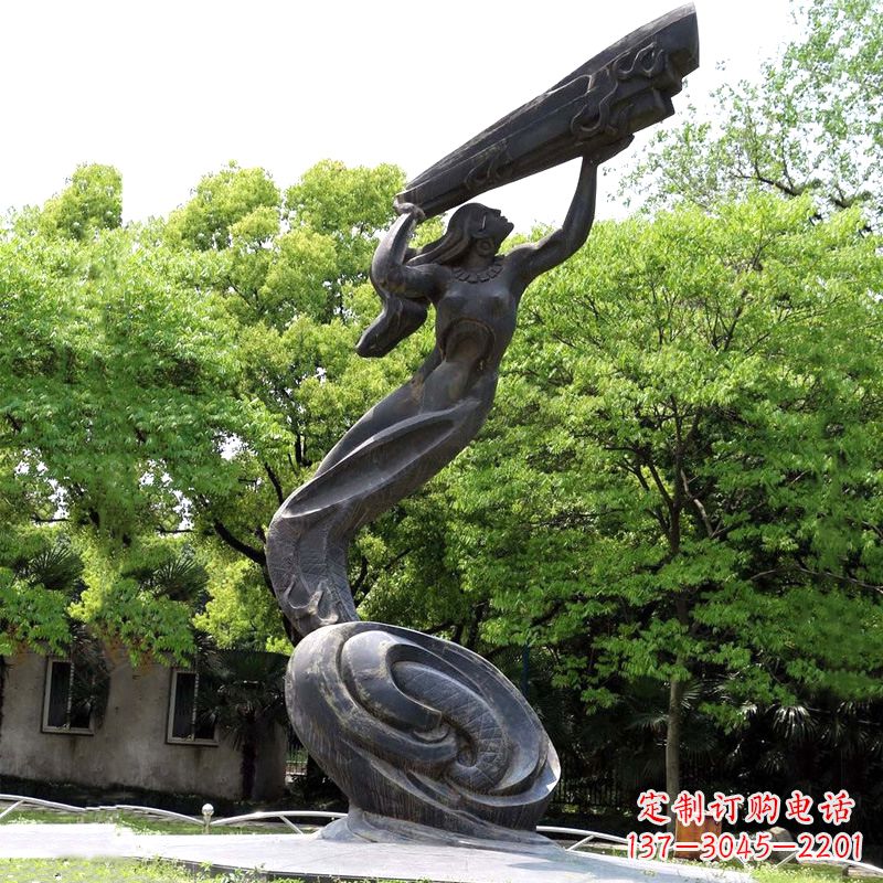 龙岩精致精美的女娲补天雕塑