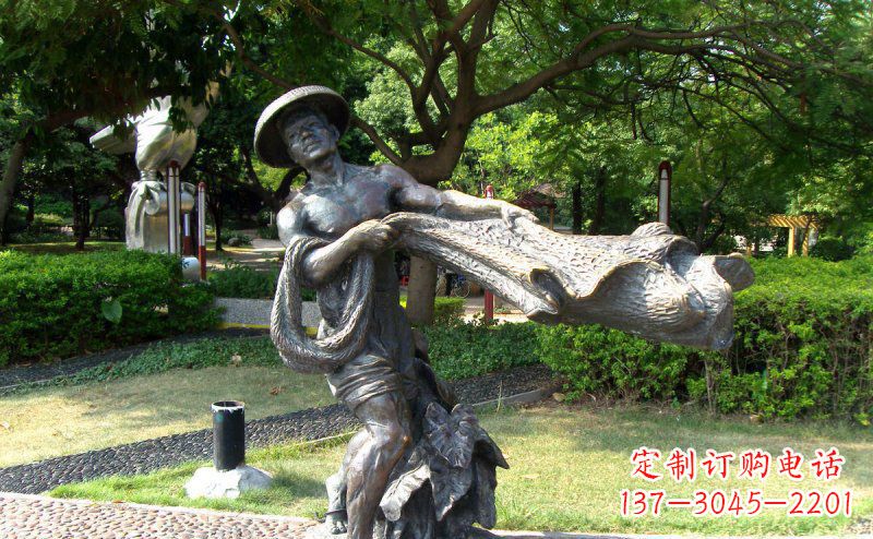 龙岩渔民铜雕—— 带您体验渔夫传统文化