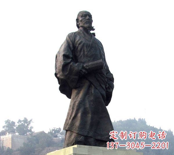 龙岩中领雕塑司马迁雕像，正宗传承古代文化