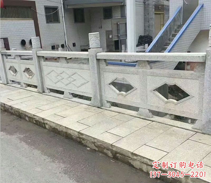 龙岩景区大理石栏板石雕_2