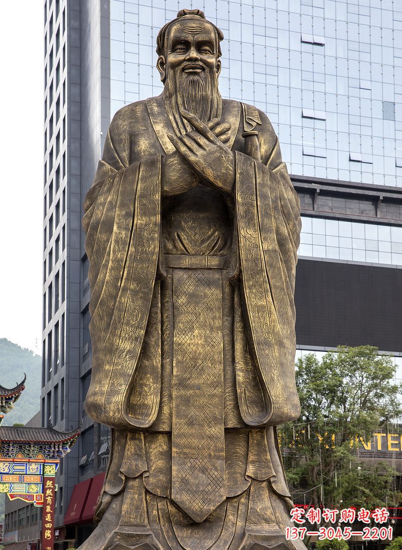 龙岩传承古代名人铜雕,一件件精美雕塑装点你的生活