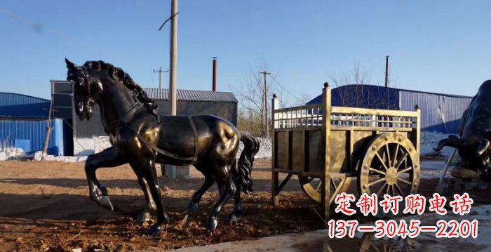 龙岩华丽复古，名车贵族，精美马车雕塑