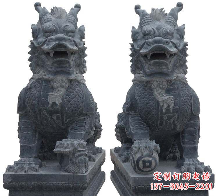 龙岩传统文化精灵--石雕麒麟