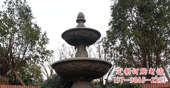 龙岩喷泉铜雕