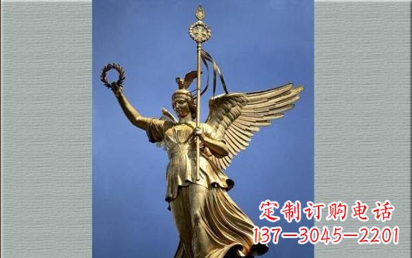 龙岩优雅的胜利女神铜雕