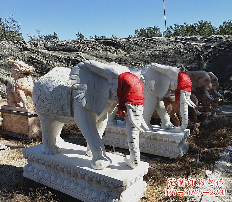 龙岩石雕大象别墅，集象美于一体