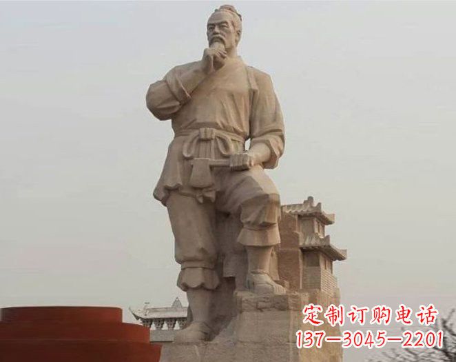 龙岩重拾古代风采，中领雕塑打造高贵的鲁班雕塑