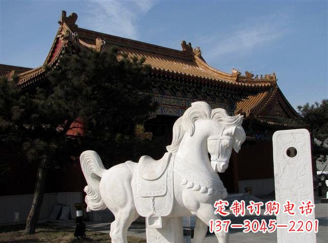 龙岩石雕小马