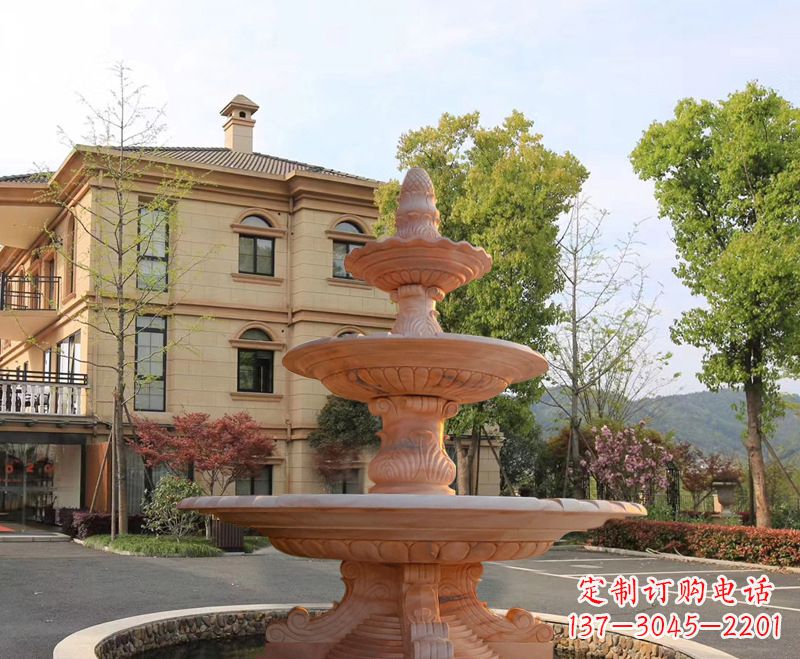 龙岩石雕小喷泉