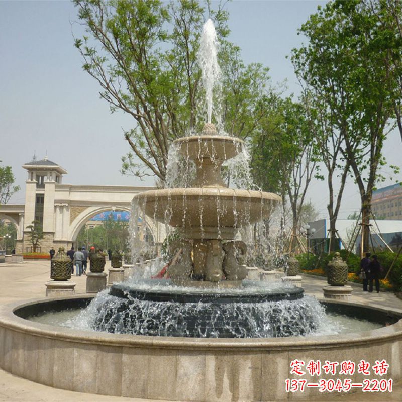 龙岩石雕音乐喷泉