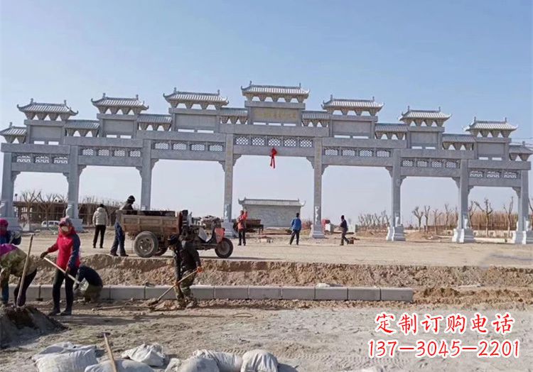 龙岩石牌坊九楼