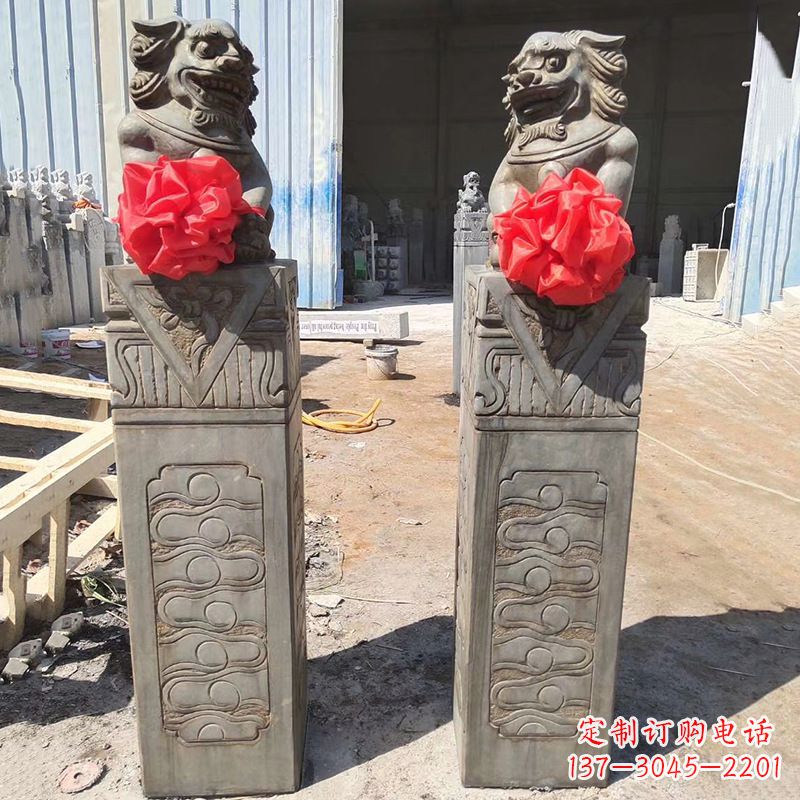 龙岩石狮子栓马桩