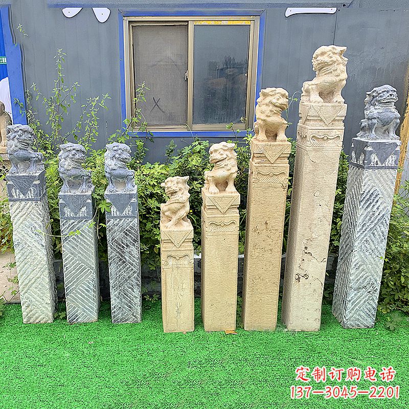 龙岩拴马桩狮子