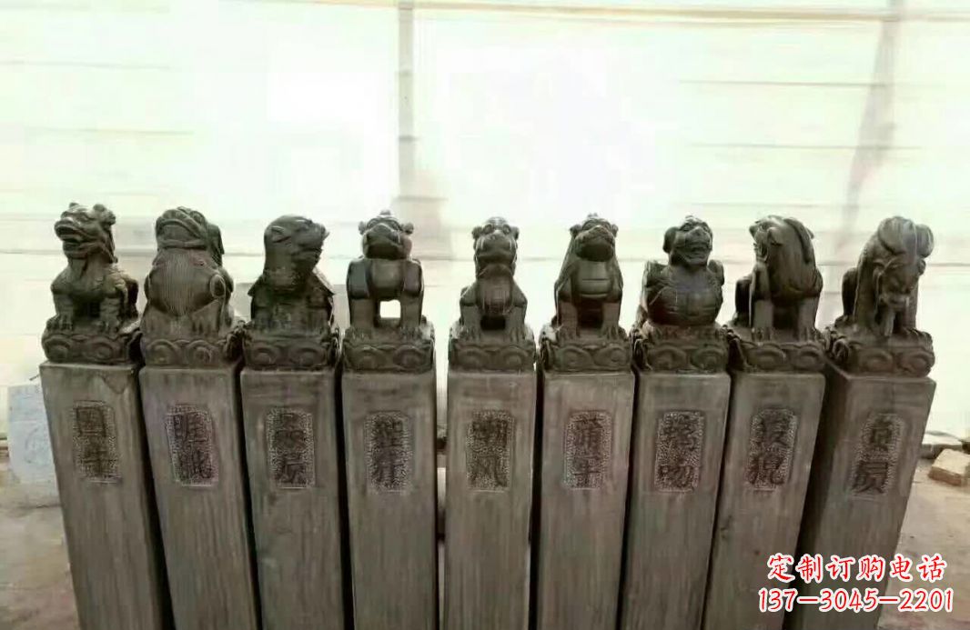 龙岩栓马桩石雕