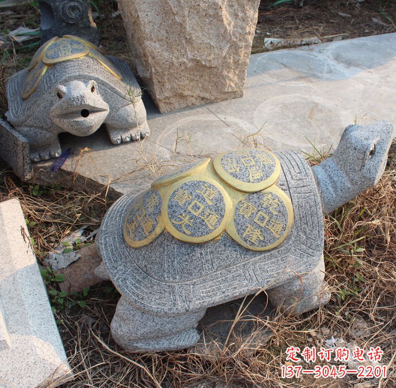 龙岩水池乌龟石雕