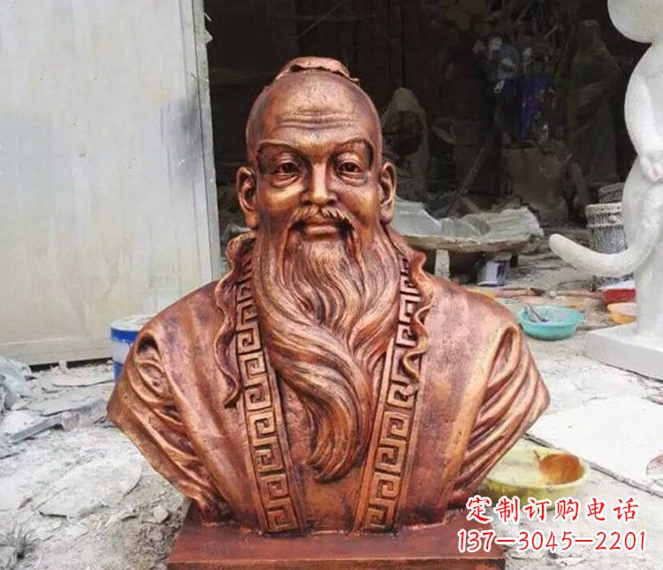 龙岩铜雕古代孙思邈人物雕塑