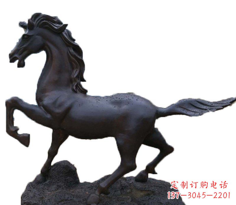 龙岩铜雕马动物雕塑