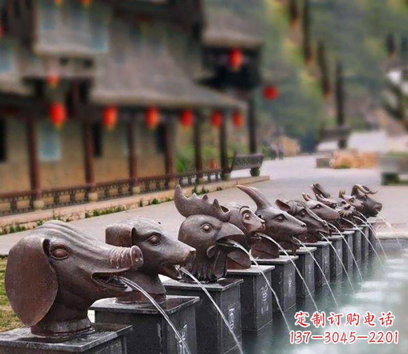 龙岩铜雕喷泉