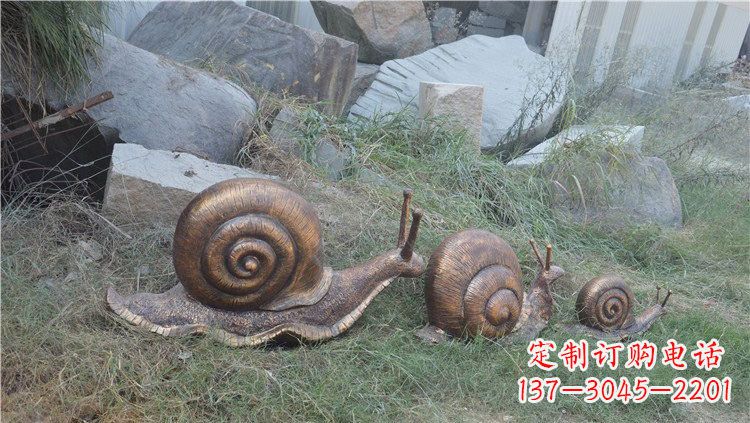 龙岩铜雕蜗牛