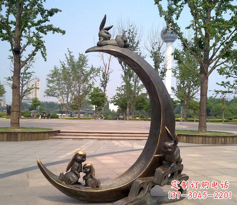 龙岩兔子铜雕