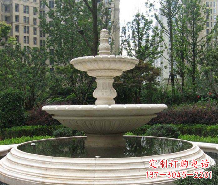 龙岩小区景观欧式喷泉石雕 (2)