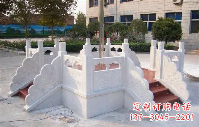 龙岩校园汉白玉升旗台
