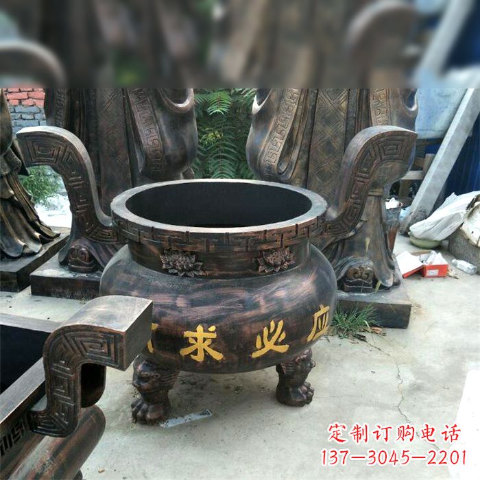 龙岩有求必应祈福铜雕香炉