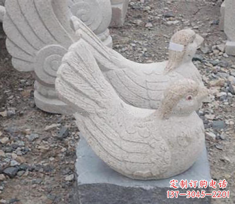龙岩鸳鸯石雕