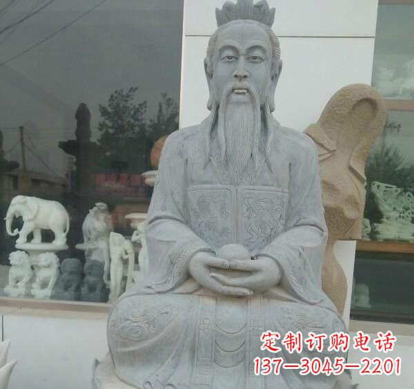 龙岩元始天尊神像石雕