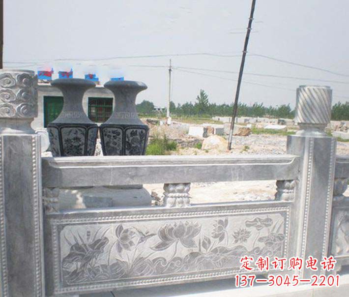 龙岩园林仿古石栏板景观石雕 (3)