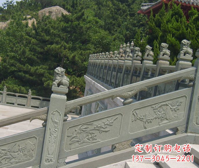 龙岩园林仿古石栏板景观石雕 (4)