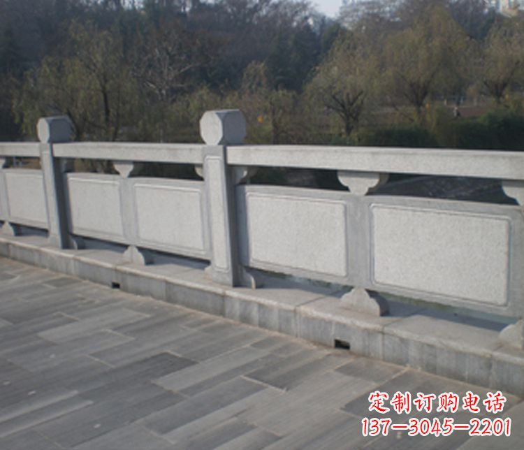 龙岩园林仿古石栏板景观石雕 (7)