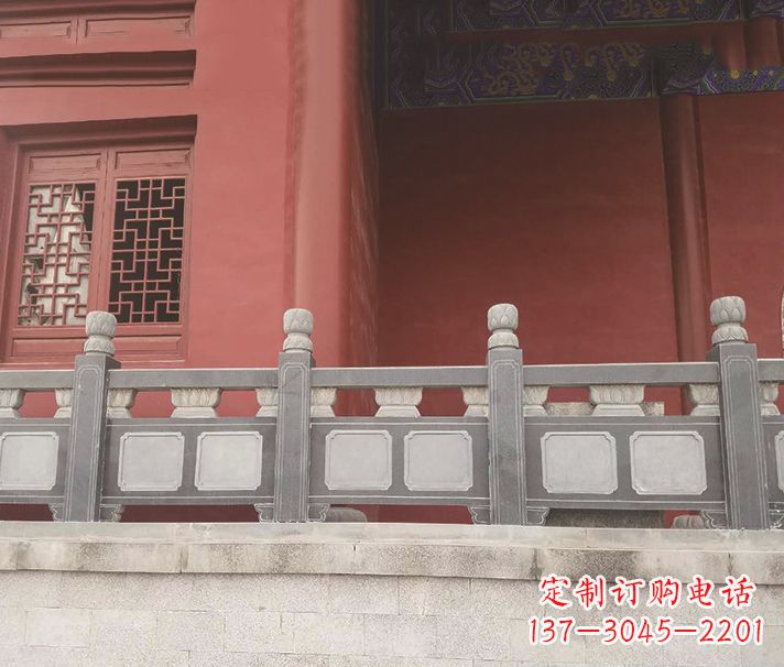 龙岩园林仿古石栏板景观石雕 (8)