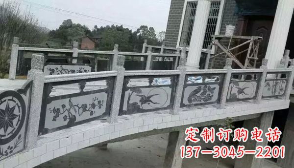龙岩园林仿古石栏板景观石雕 (10)