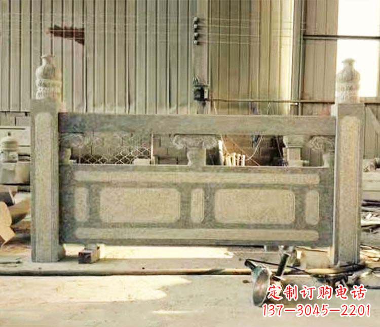 龙岩园林仿古石栏板景观石雕