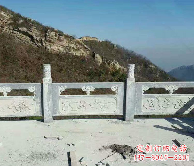 龙岩园林仿古石栏板景观石雕_2 (3)