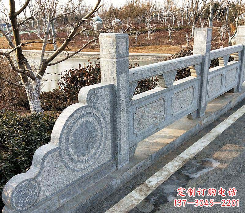 龙岩园林仿古石栏板景观石雕_1