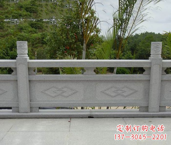 龙岩园林景观大理石栏板雕塑 (3)