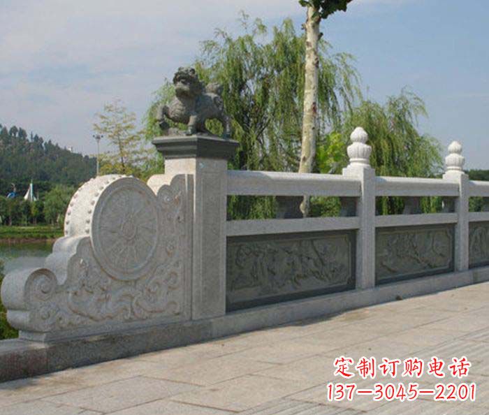 龙岩园林景观大理石栏板雕塑