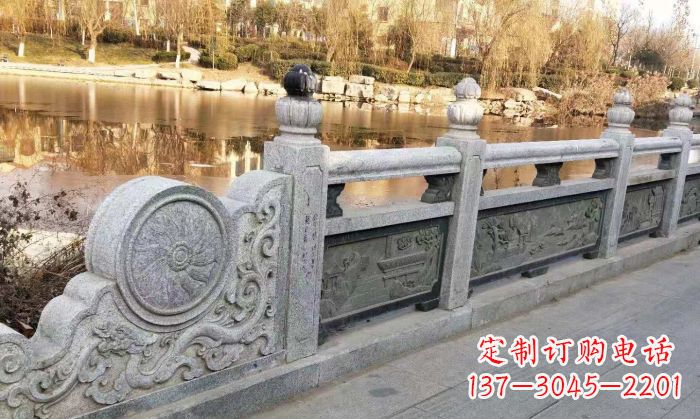 龙岩园林景观大理石栏板石雕 (10)
