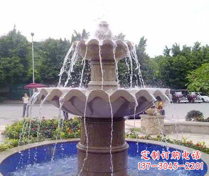 龙岩园林景观大理石喷泉石雕